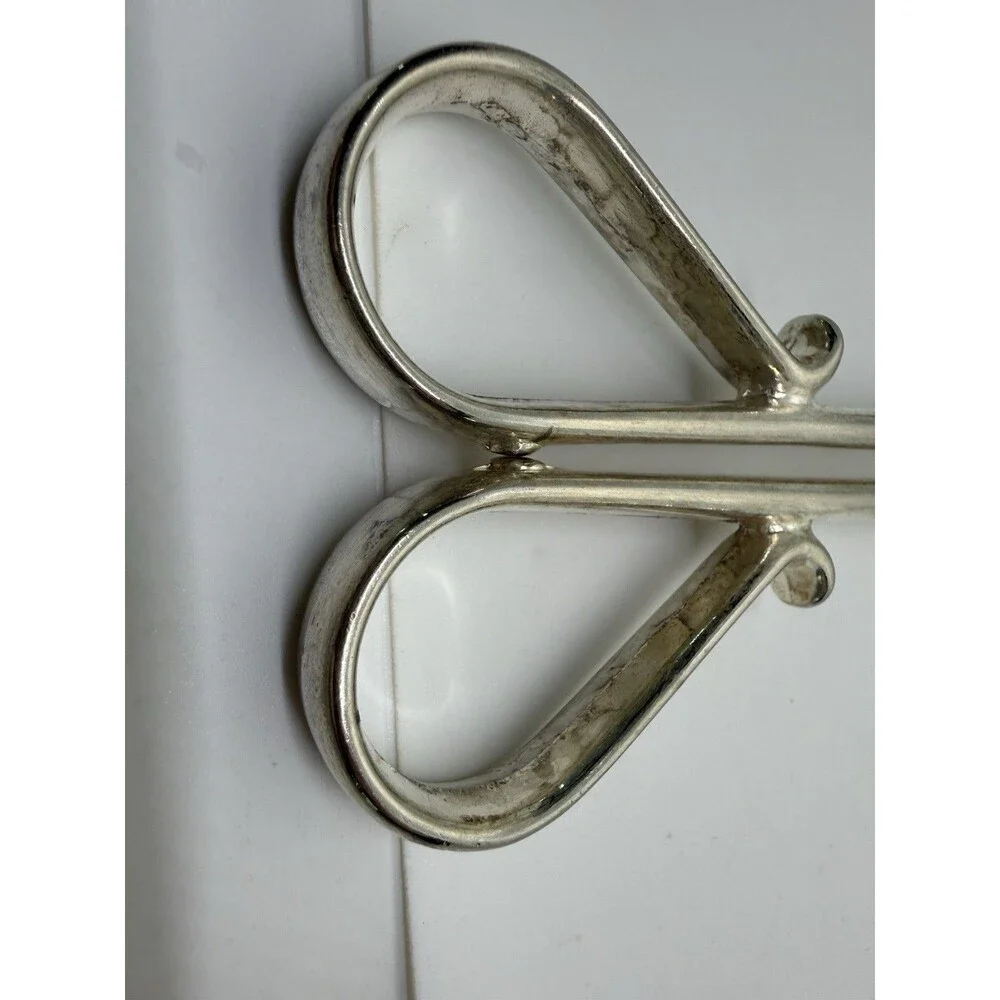 Vintage Silverplate Scissor Serving Tongs Salad Italy Flatware 1pc